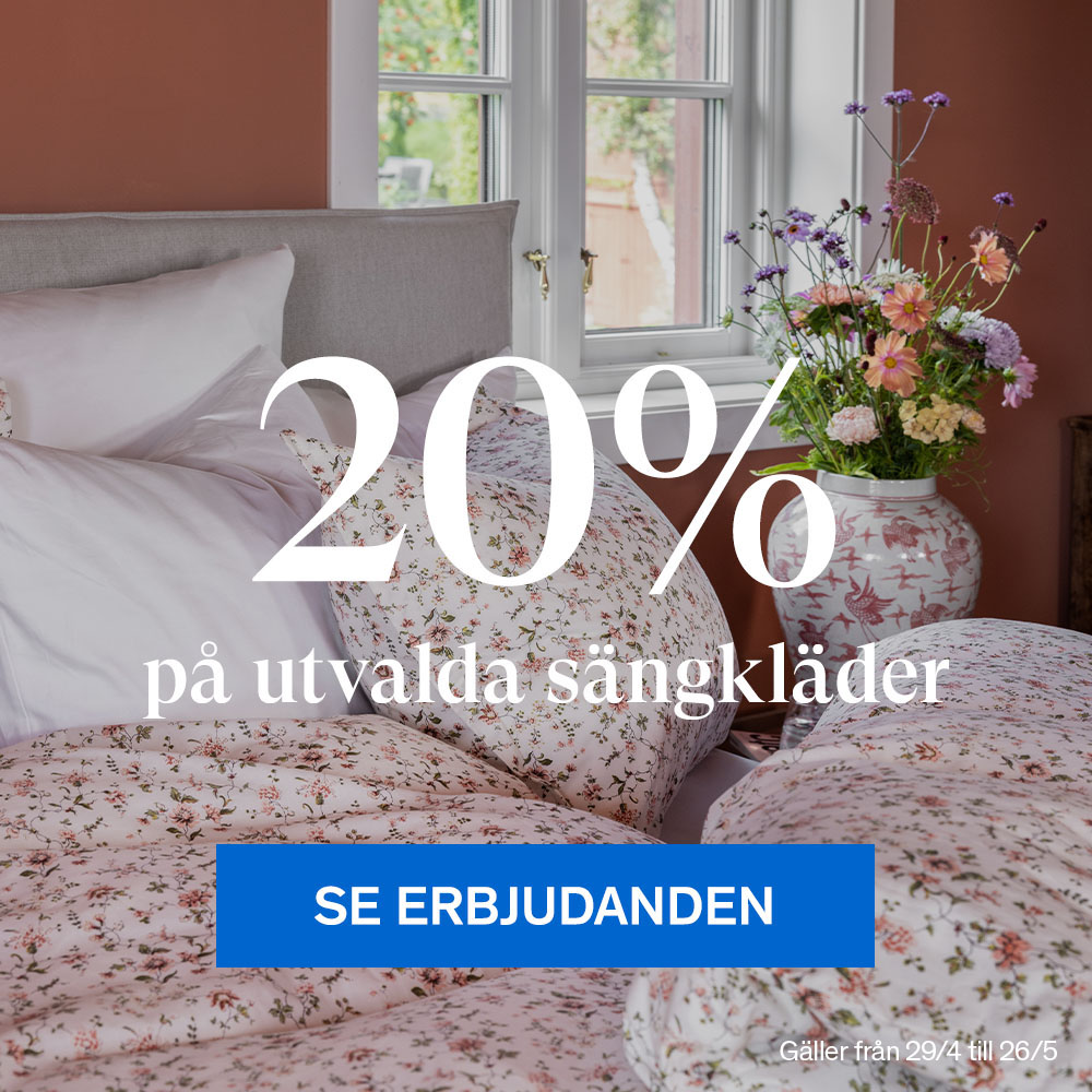 Blommiga sängkläder -20%